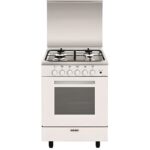 Glem GA660CVMWH - Cuisinière mixte, 60 cm, classe A