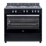 Continental Edison CECP9060BDD - Cuisinière mixte, four 95 L, 89,7 cm, classe A