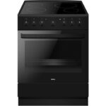 Amica ACV6003N - Cuisinière électrique, 4 feux, four 65 L, 60 cm, classe A