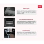 Amica ACV6003N - Cuisinière électrique, 4 feux, four 65 L, 60 cm, classe A – Image 6