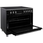 La Germania CD9VN - Cuisinière électrique, 5 feux, four 110 L, 90 cm, classe A – Image 5