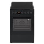 Continental Edison CECV50FCB - Cuisinière électrique, 4 feux, four 48 L, 49,5 cm, classe A