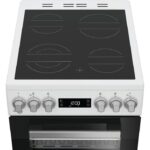 Whirlpool W5V5LCW - Cuisinière électrique, 4 feux, four 60 L, 50 cm, classe A – Image 6