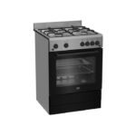 Beko FBG62031XCS - Cuisinière à gaz, 4 feux, 60 cm, classe A – Image 2