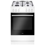 Amica 57GEH2.33ZPPF - Cuisinière électrique, four 65 L
