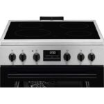 Electrolux LKR664166X - Cuisinière électrique, 4 feux, four 58 L, 60 cm, classe A – Image 2