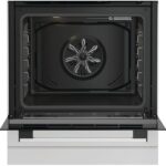 Indesit I6V5KCW - Cuisinière électrique, 4 feux, four 72 L, 60 cm, classe A – Image 4
