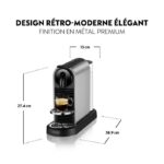 Delonghi N Citiz N900 - Cafetière à capsules, 19 bars, 1 L, 1260 W – Image 4