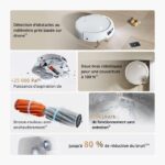 Dji DJI31866 - Aspirateur robot laveur avec station, 25 000 Pa, 180 min – Image 2