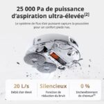 Dji DJI31866 - Aspirateur robot laveur avec station, 25 000 Pa, 180 min – Image 7