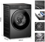 Dreame DWF09M70DAEU - Lave-linge 9 kg, 1400 tr/min, classe A – Image 3