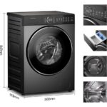 Dreame DWF09M70DAEU - Lave-linge 9 kg, 1400 tr/min, classe A – Image 4