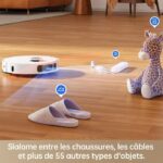 Dreame L10s Pro Ultra Heat - Aspirateur robot laveur avec station, 7000 Pa, 5200 mAh, 220 min – Image 7