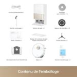 Dreame L10s Pro Ultra Heat - Aspirateur robot laveur avec station, 7000 Pa, 5200 mAh, 220 min – Image 9