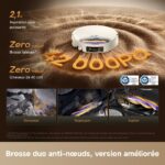 Dreame X60 Ultra Complete Blanc - Aspirateur robot laveur avec station, 42 000 Pa, 5000 mAh – Image 2