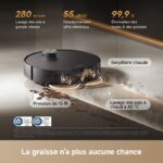 Dreame X60 Ultra Complete - Aspirateur robot laveur avec station, 42 000 Pa, 5000 mAh – Image 4