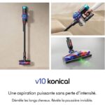 Dyson V10 Konical - 419634-01 - Aspirateur balai sans fil, 60 min – Image 2
