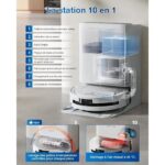 Ecovacs DEEBOT T80 OMNI - Aspirateur robot laveur avec station, 18 000 Pa, 6400 mAh – Image 5
