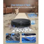Ecovacs DEEBOT T80S - Aspirateur robot laveur avec station, 24 800 Pa, 6400 mAh – Image 2