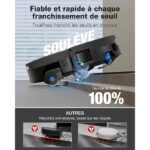 Ecovacs DEEBOT X12 OmniCyclone - Aspirateur robot laveur avec station, 22 000 Pa, 4000 mAh, 497 min – Image 9