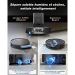 Ecovacs DEEBOT X9 OMNI - Aspirateur robot laveur avec station, 16 600 Pa, 158 min – Image 7