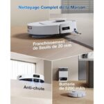Ecovacs DEEBOT T30C GEN 2 - Aspirateur robot laveur avec station, 25 000 Pa – Image 6