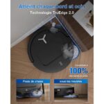 Ecovacs Deebot T50 OMNI Gen 2 - Aspirateur robot laveur avec station, 15 000 Pa, 5200 mAh, 175 min – Image 5