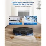 Ecovacs Deebot T50 OMNI Gen 2 - Aspirateur robot laveur avec station, 15 000 Pa, 5200 mAh, 175 min – Image 6