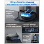 Ecovacs DEEBOT X11 OMNICYCLONE - Aspirateur robot laveur avec station, 19 500 Pa, 6400 mAh, 206 min – Image 5