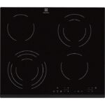 Electrolux EHF6343FOK - Plaque vitrocéramique, 4 foyers, 59 cm, 6400 W