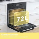 Comfee CBO65P80E0-BK - Four encastrable, 72 L, classe A, 3200 W – Image 2