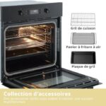 Comfee CBO65P80E0-BK - Four encastrable, 72 L, classe A, 3200 W – Image 4