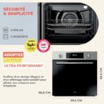 Rosieres RFC31P5879IN - Four encastrable, classe A, 2400 W – Image 6