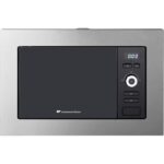 Continental Edison CEMO20IXEG - Micro-ondes gril encastrable, 20 L, 800 W