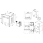Beko BBIE12000X - Four encastrable, 66 L, classe A, 2400 W – Image 7
