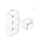 Rosieres RO6H3B3YTX - Four, 78 L, classe A – Image 3