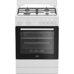 Beko FBG62121WD - Cuisinière à gaz, 4 feux, 60 cm, classe A – Image 5