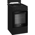 Beko FSG522DBC - Cuisinière à gaz, 4 feux, four 68 L, 50 cm – Image 2