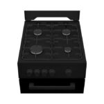 Beko FSG522DBC - Cuisinière à gaz, 4 feux, four 68 L, 50 cm – Image 4