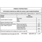 Beko FSG522DBC - Cuisinière à gaz, 4 feux, four 68 L, 50 cm – Image 6