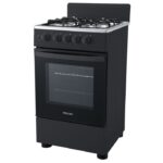 Proline PGC5050BK - Cuisinière à gaz, 4 feux, four 59 L, 50 cm, classe A – Image 2