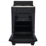 Proline PGC5050BK - Cuisinière à gaz, 4 feux, four 59 L, 50 cm, classe A – Image 4