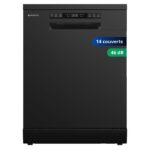 Gedtech GLV1446BL - Lave-vaisselle pose libre 60 cm, 14 couverts, 47 dB(A), classe E