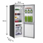 Gedtech GCB173SL - Réfrigérateur combiné, 173 L, classe E – Image 5