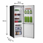 Gedtech GCB173BL - Réfrigérateur combiné, 173 L, classe E – Image 5