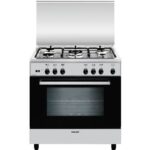 Glem A855GI - Cuisinière à gaz, 5 feux, four 95 L, 80 cm