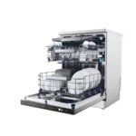 Haier XF 4A4M4PDX - Lave-vaisselle pose libre 60 cm, 14 couverts, 44 dB(A), classe A – Image 4