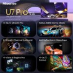 Hisense 85U7DS PRO - Téléviseur Mini LED 85 pouces (216 cm), 4K Ultra HD, VIDAA – Image 6