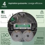 Irobot N185040 - Aspirateur robot laveur, 7000 Pa, 5000 mAh, 45 min – Image 4