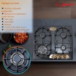 Kaiser Empire KG 6325 à - Plaque de cuisson gaz, 4 foyers, 60 cm – Image 5